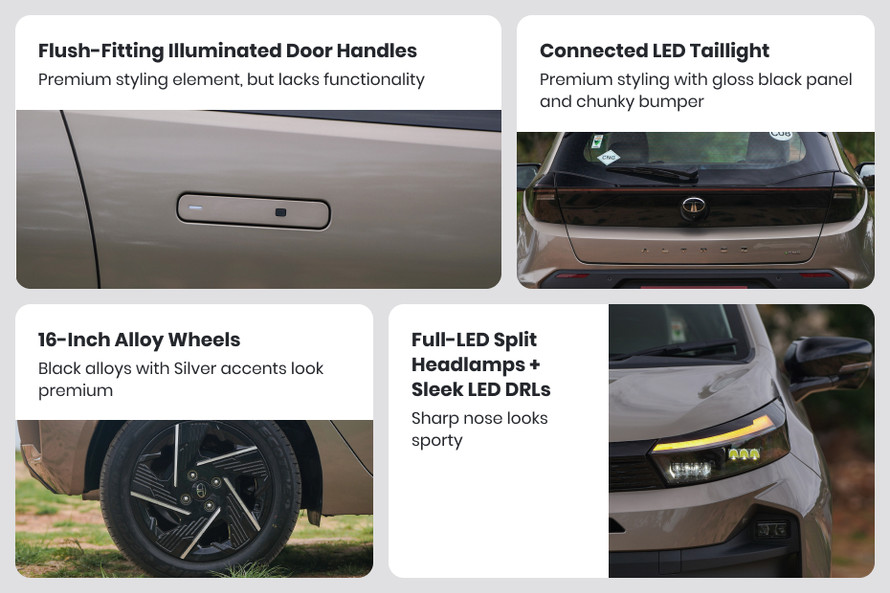 ಟಾಟಾ ಆಲ್ಟ್ರೋಝ್ design highlights