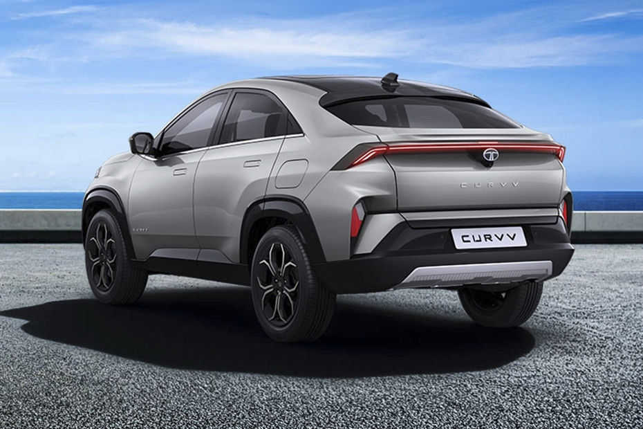 Tata Curvv Rear Left Three Quarter View