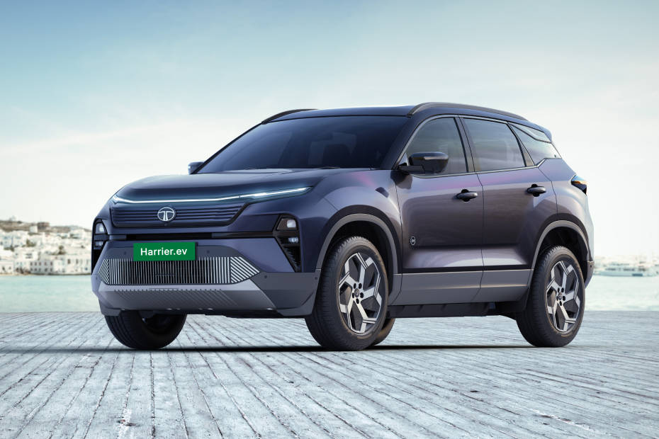 Tata harrier electric car mileage discount