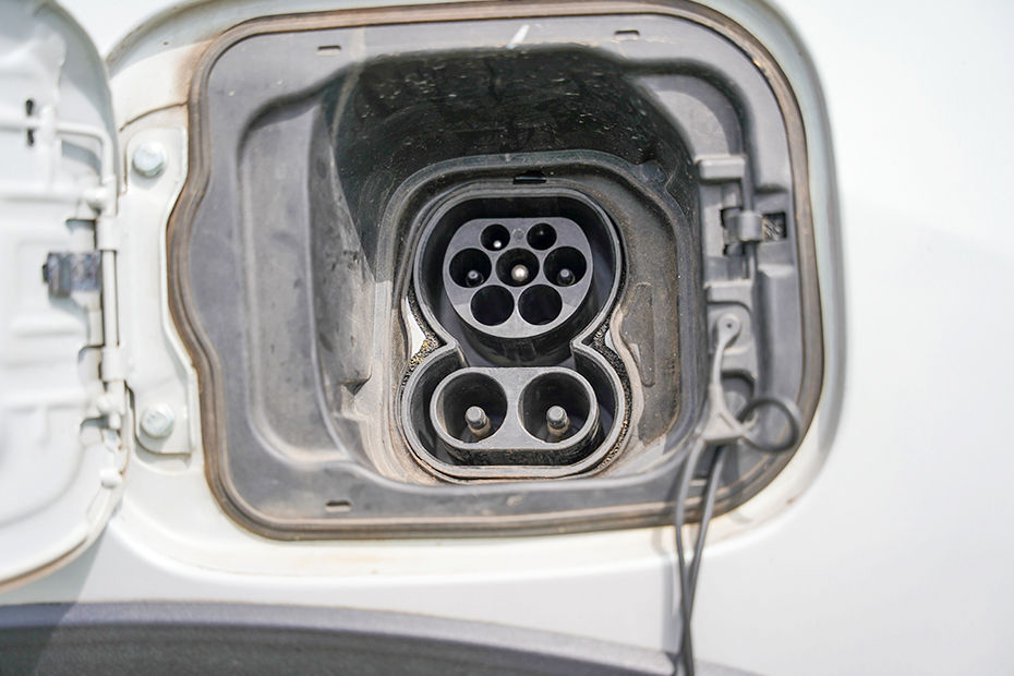 Tata Nexon EV Charging Flap (Open)