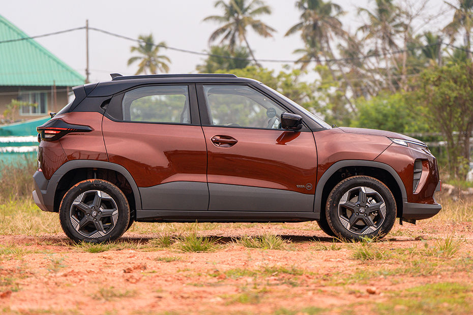 Tata Punch EV Side Profile View (Right)