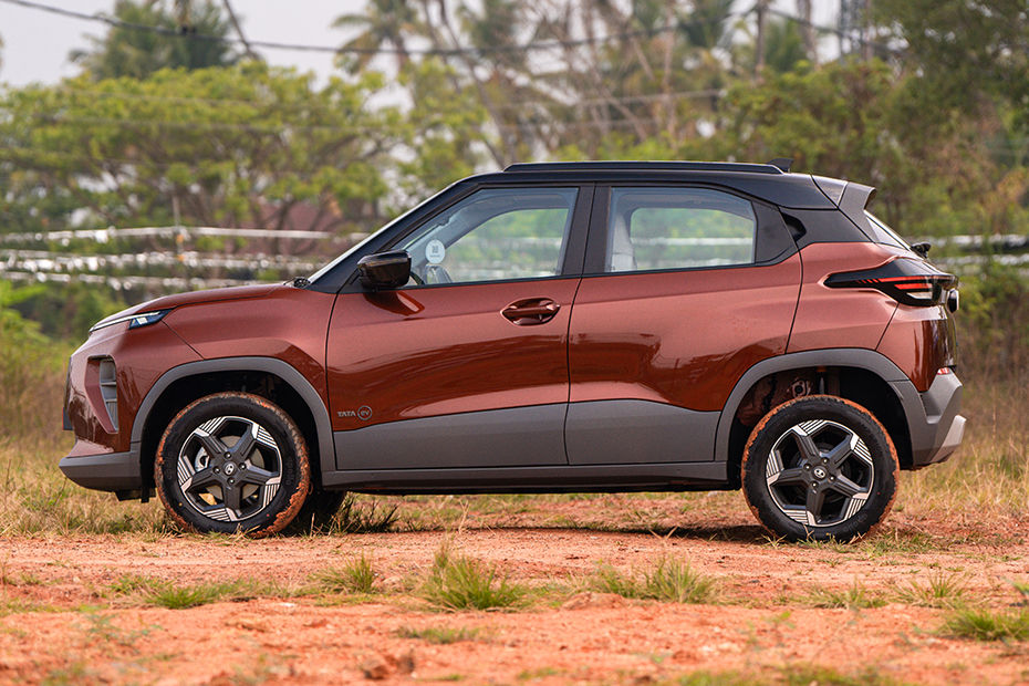 Tata Punch EV Side Profile View (Left)