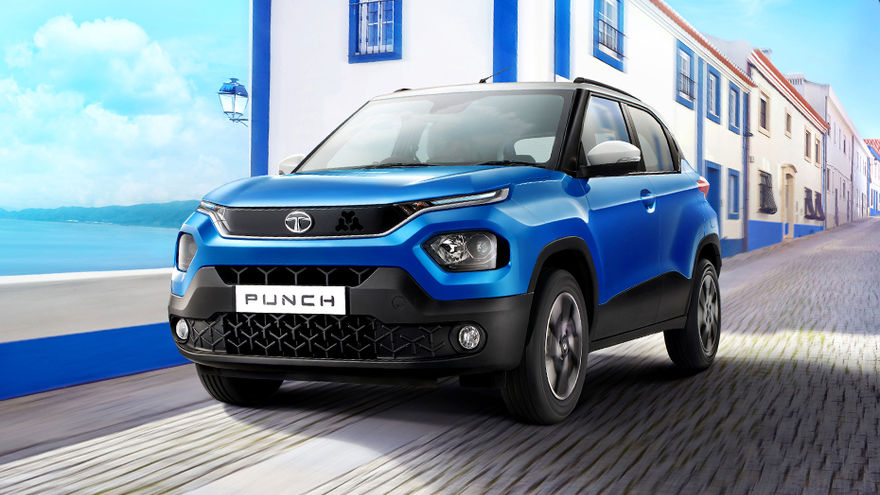 Tata Punch Front Left Side