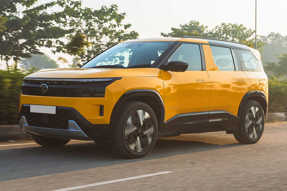 Tata Sierra : Front Left Quarter View
