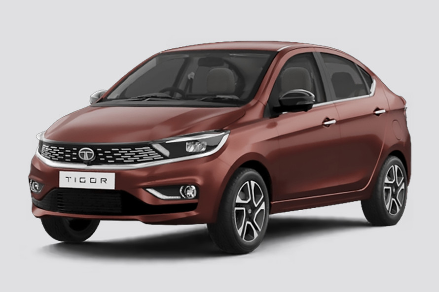 Tata Tigor Front Left Quarter View