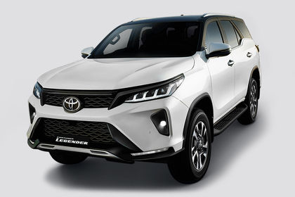 Toyota Fortuner Legender Front Left Quarter View Toyota Fortuner Legender Front Left Quarter View