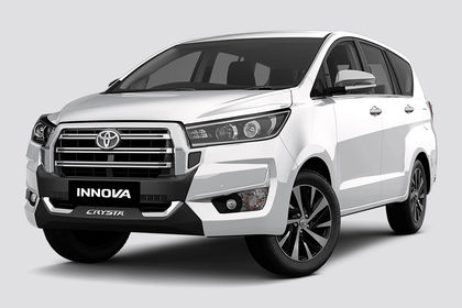 Toyota Innova Crysta Front Left Quarter View Toyota Innova Crysta Front Left Quarter View