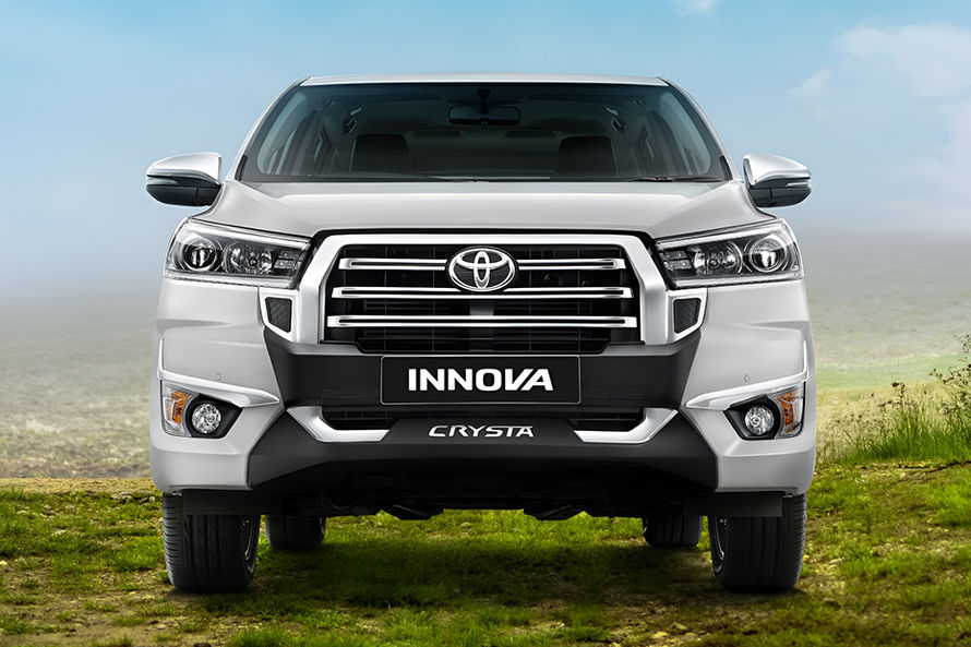 Toyota Innova Crysta Front View