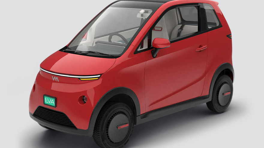 వేవ్ మొబిలిటీ ఈవిఏ ముందు ఎడమ క్వార్టర్ వ్యూ