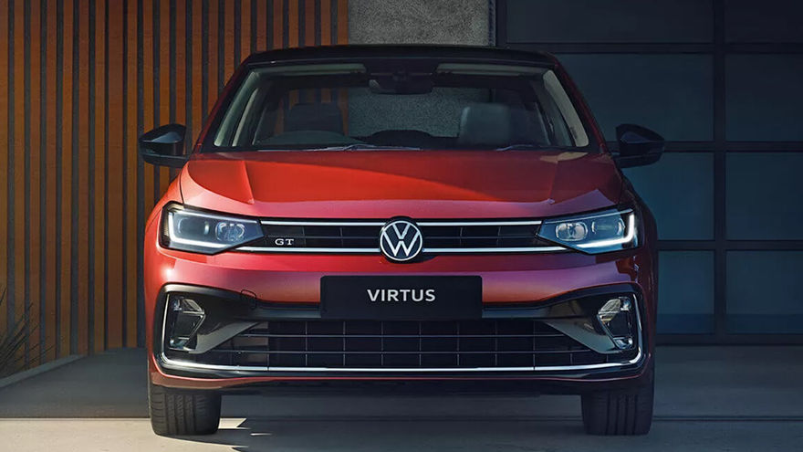 Volkswagen Virtus Front View