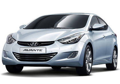 Продажи авто HYUNDAI AVANTE в Корее