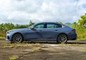 BMW 5 Series Side Profile View (Left)