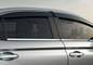 హోండా సిటీ హైబ్రిడ్ door visor with క్రోం