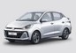 Hyundai Aura Front Left Quarter View