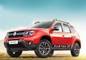 Renault Duster 2016-2019 The door side graphics seen here are available on the petrol models of the RxE, RxL and RxS variants only.
