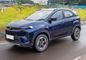 Tata Nexon Driving: Front Left Quarter View Tata Nexon Driving: Front Left Quarter View