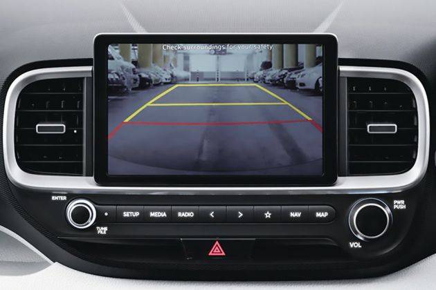 Hyundai Venue Parking Camera Display Image