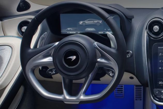 Mclaren GT Steering Wheel Image