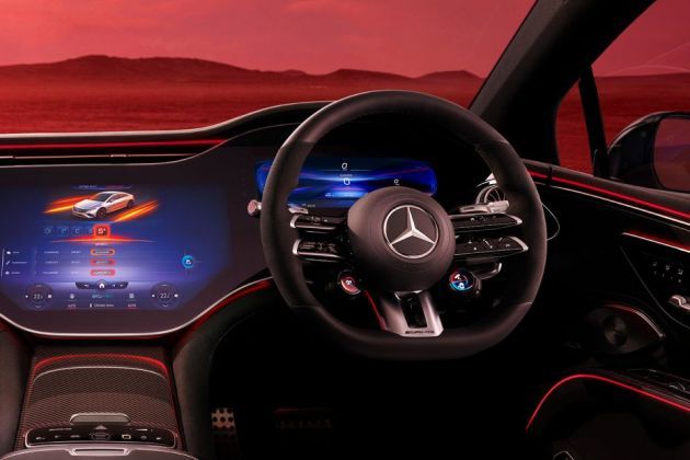 Mercedes-Benz AMG EQS Steering Wheel Image