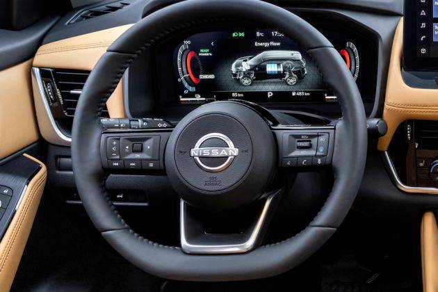 Nissan x trail on sale steering wheel size