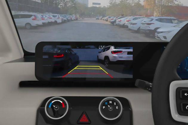 Vayve Mobility Eva Parking Camera Display Image