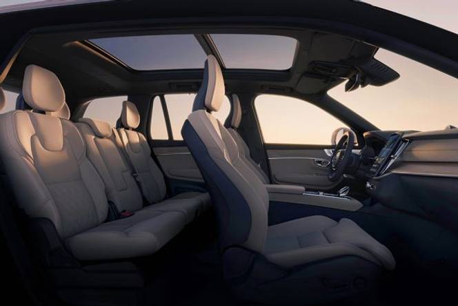 Volvo XC90 interior refined design with elegant modern finish