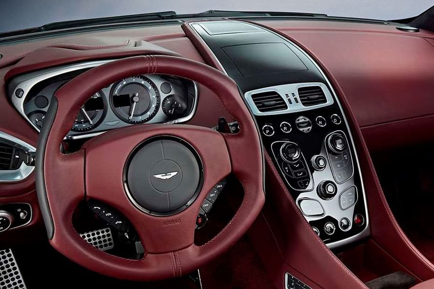 Aston Martin Vanquish Steering Wheel Image