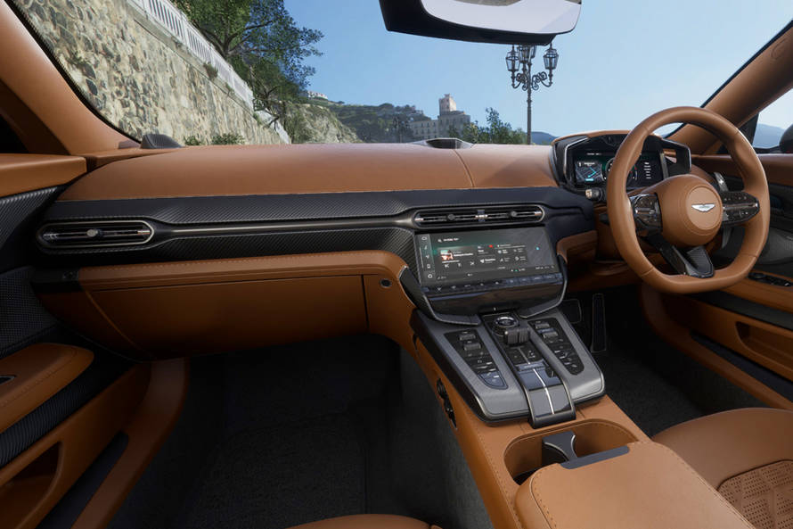 ஆஸ்டன் மார்டின் வான்க்யூஸ் dashboard