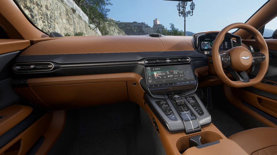 Aston Martin Vanquish DashBoard