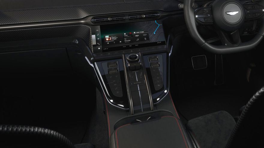 ആസ്റ്റൺ മാർട്ടിൻ വാന്റേജ് dashboard controls