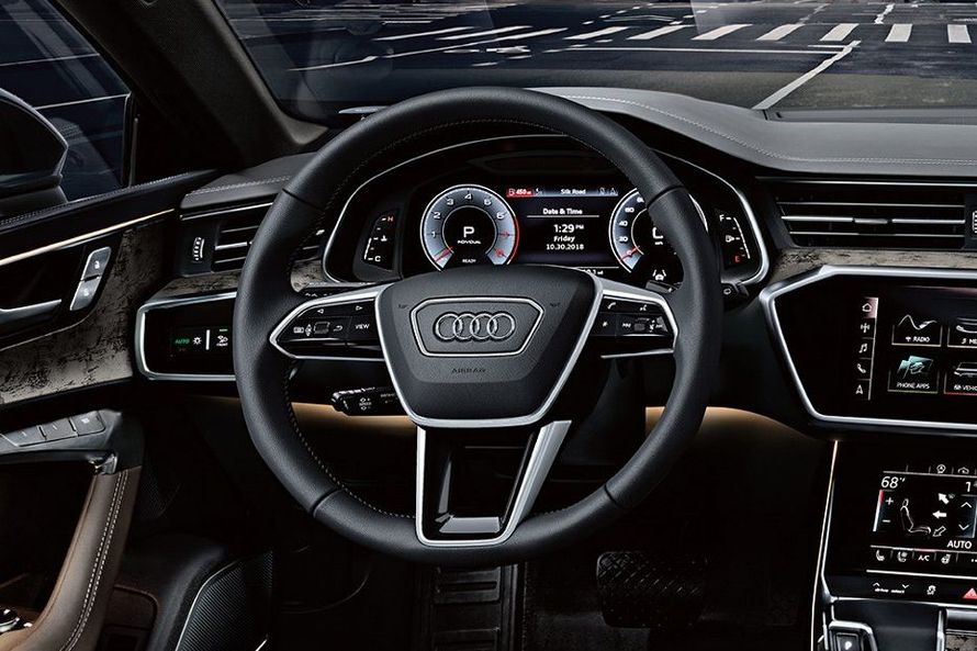 Audi A7 Steering Wheel Image