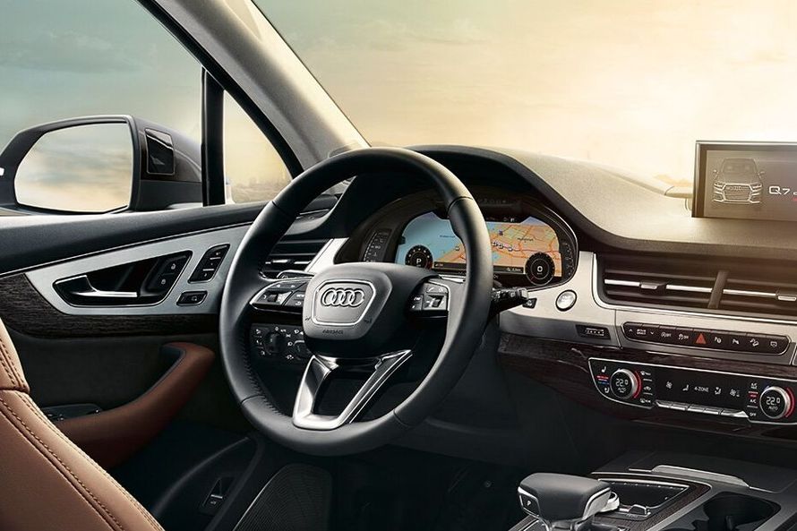 Audi Q7 2006-2020 Steering Wheel Image