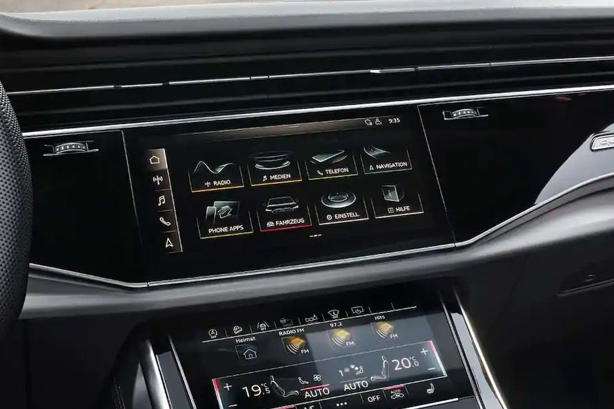 Audi Q7 Infotainment System Main Menu