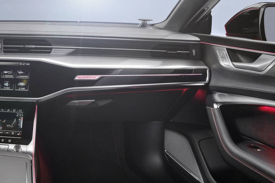 Audi RS7 Passenger View