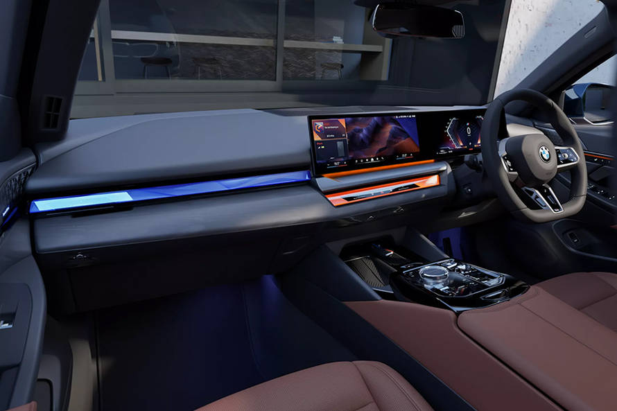 बीएमडब्ल्यू 5 सीरीज dashboard