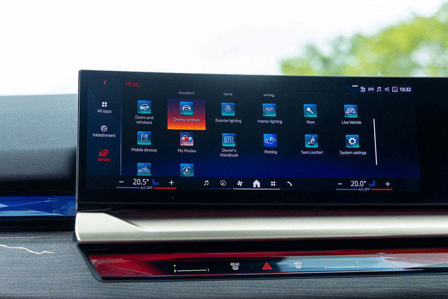 BMW 5 Series Infotainment System