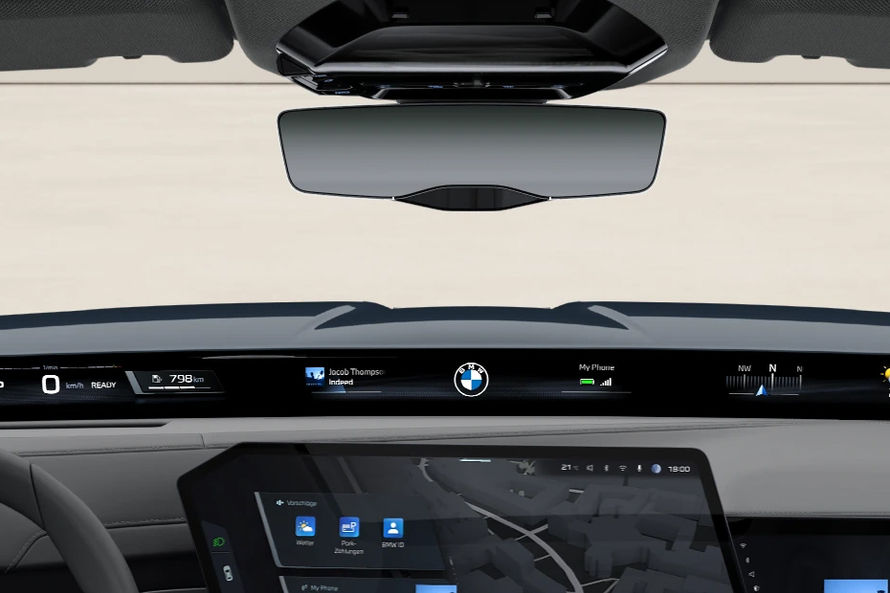 BMW 7 Series Inside Rear View Mirror