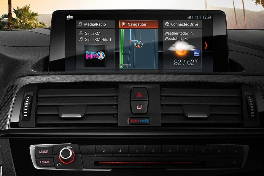 BMW M2 2018-2022 Infotainment System Main Menu Image