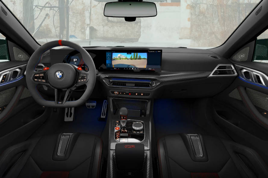 बीएमडब्ल्यू एम4 cs dashboard
