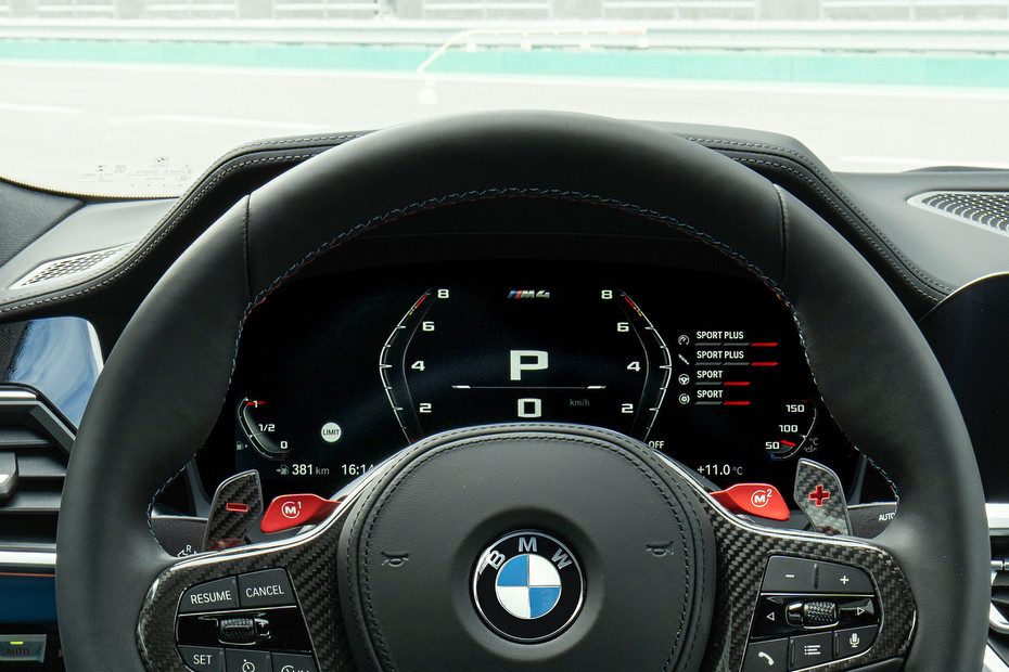 BMW M4 Competition Instrument Cluster Image by CarDekho