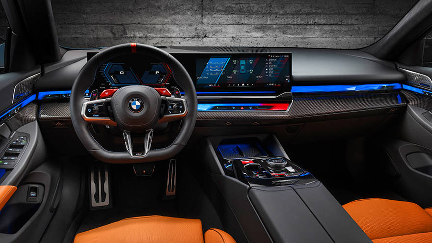 BMW M5 2025 DashBoard