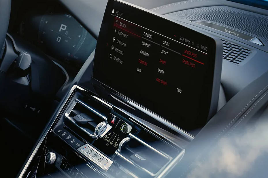 BMW M8 Coupe Competition Infotainment System Main Menu