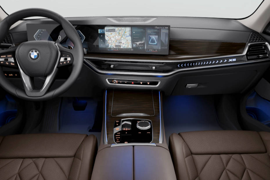 BMW X5 Ambient Lighting View Image by CarDekho