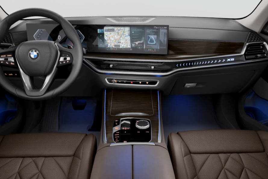 BMW X5 Ambient Lighting View 