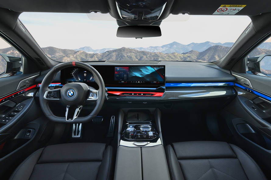 बीएमडब्ल्यू आई5 dashboard