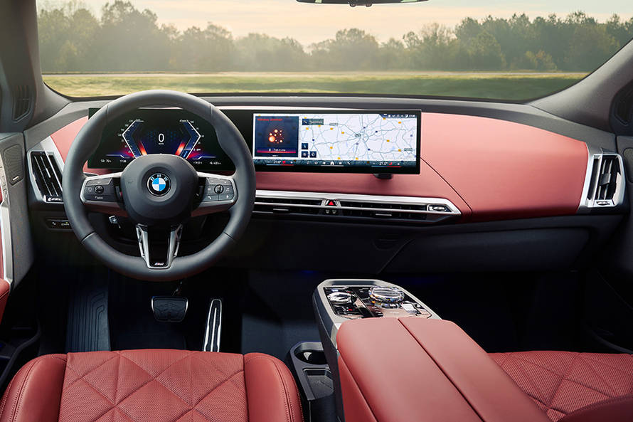 பிஎன்டபில்யூ ஐஎக்ஸ் 2025 dashboard