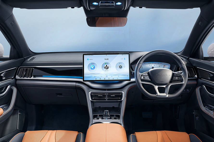 ബിവൈഡി sealion 6 dashboard
