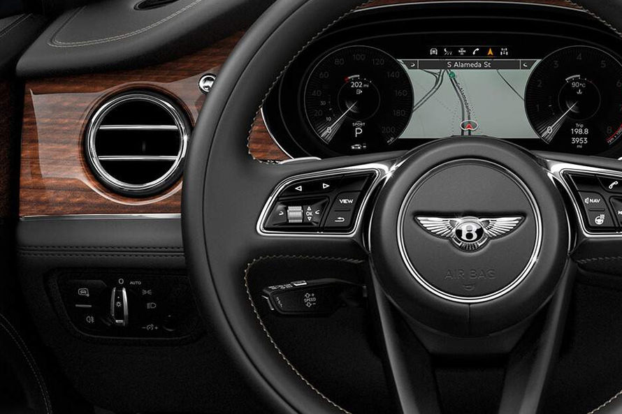 Bentley Bentayga Steering Controls