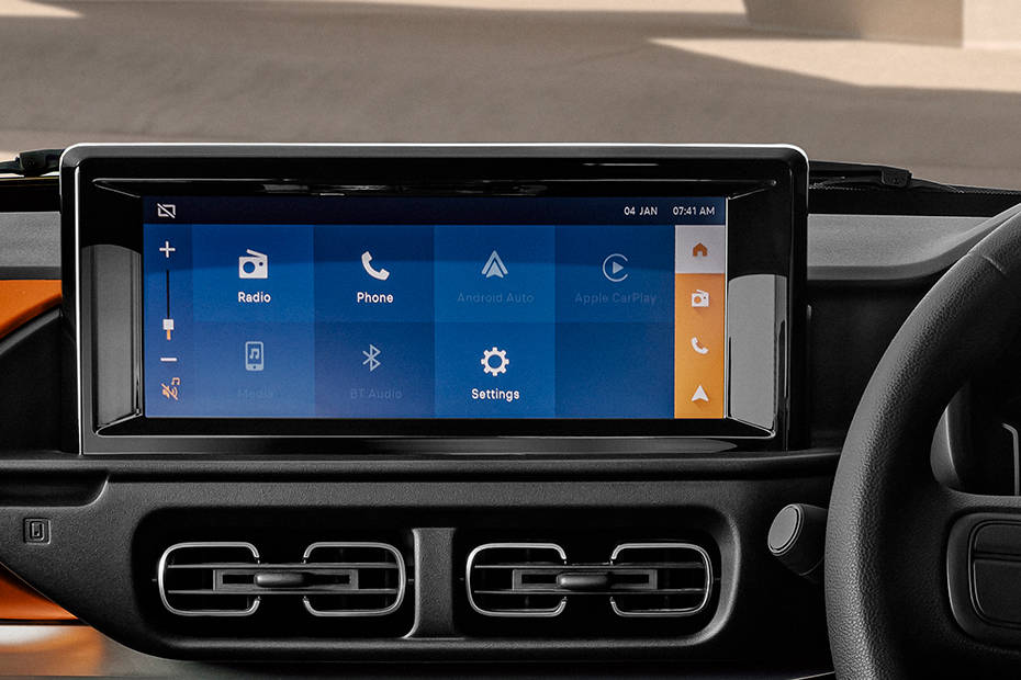 Citroen C3 Infotainment System Main Menu