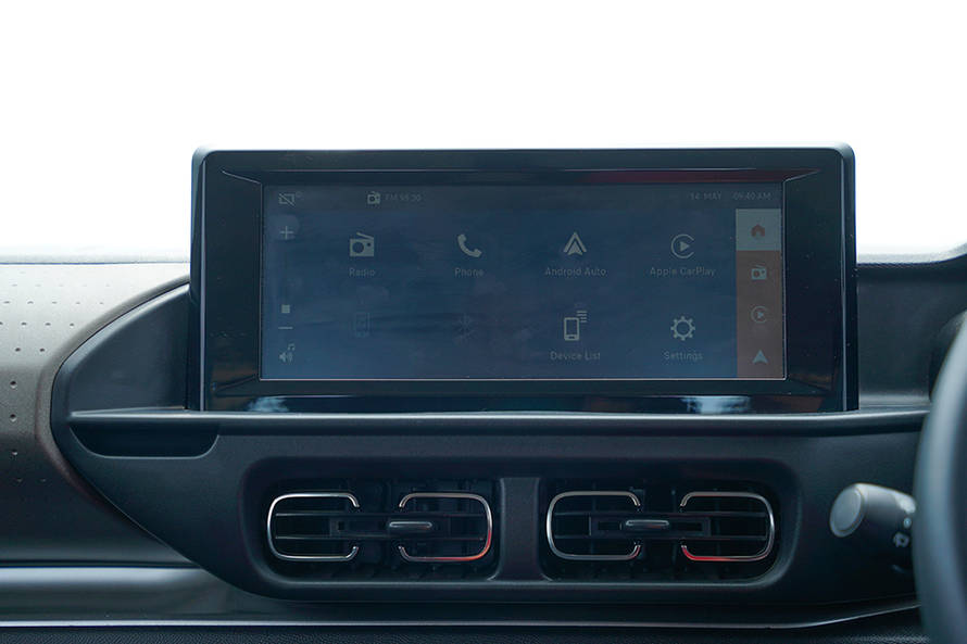 சிட்ரோன் இசி3 infotainment system